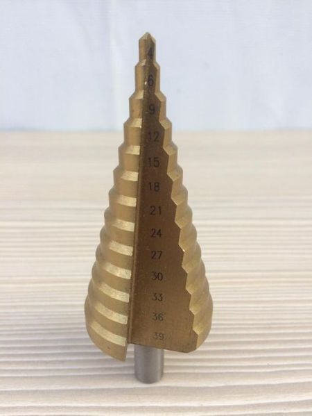 Burghiu/freza in trepte/spiral gaurit metal #3