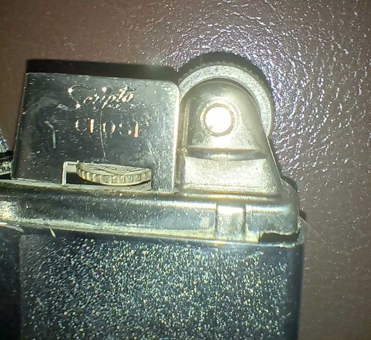 Bricheta americana clasica Scripto 1960 gaz butan SUA USA de colectie