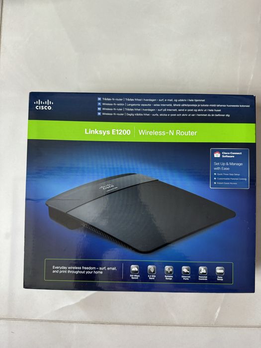 Wifi рутер Cisco Linksys E1200