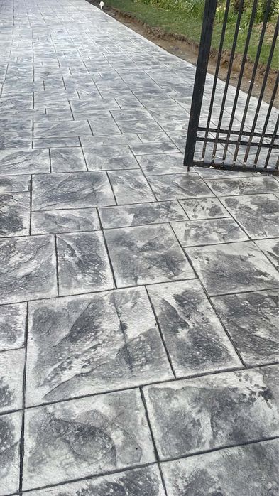 Beton amprentat de calitate!
