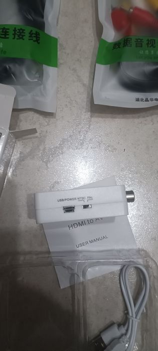 Переходник HDMI/2AV