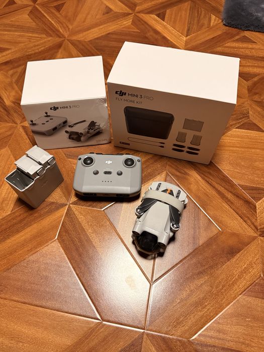 DJI Mini 3 Pro + Fly More Combo – Stare Impecabilă, Ca Nouă!