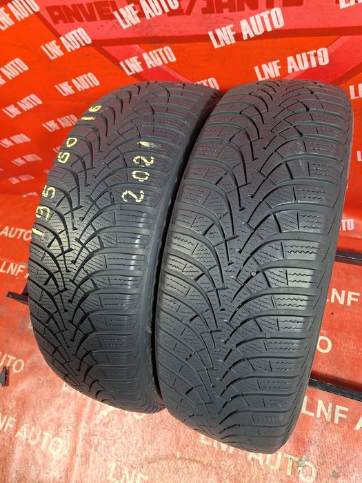 Anvelope M+S - 195/60/16 - GoodYear - 5.6 MM - DOT 2021 !