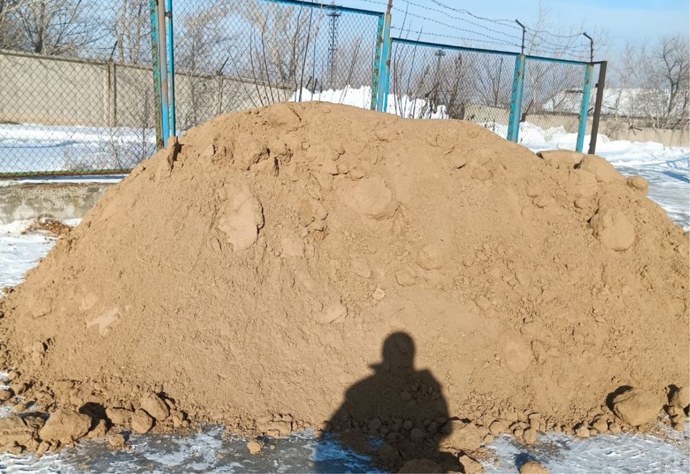 Песок молодецкий мешками