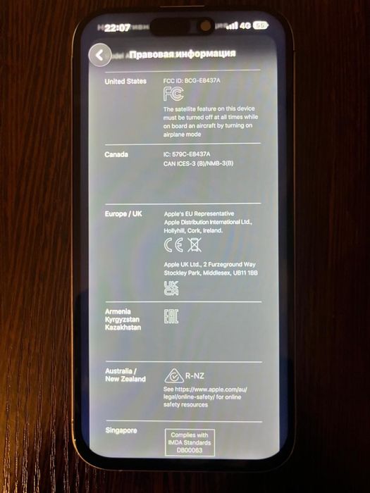 iPhone 15 про  128 гб.