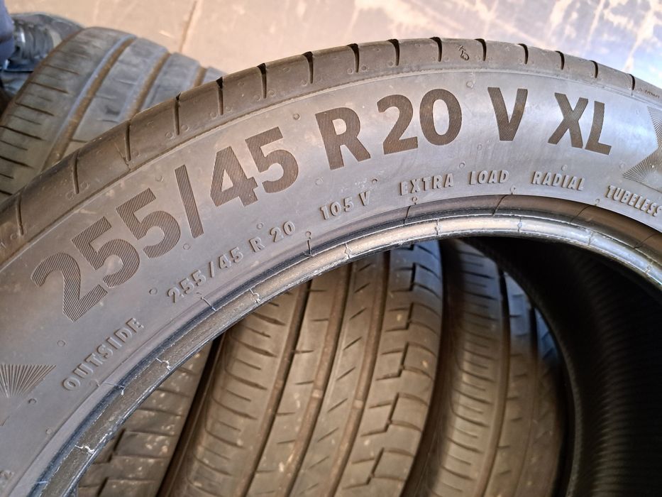 4 anvelope 255/45 R20 Continental dot 2023