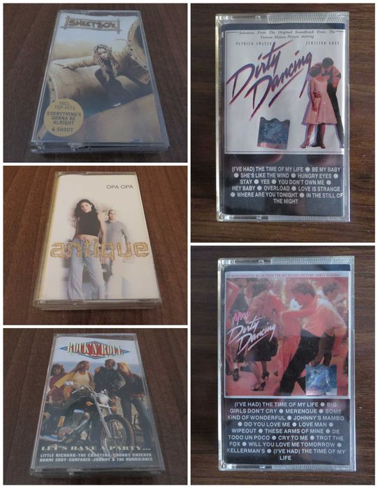 Casete audio originale cu artisti straini