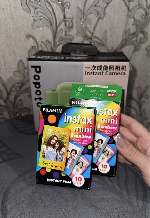 Popoto Instant Camera mini X зеленого цвета