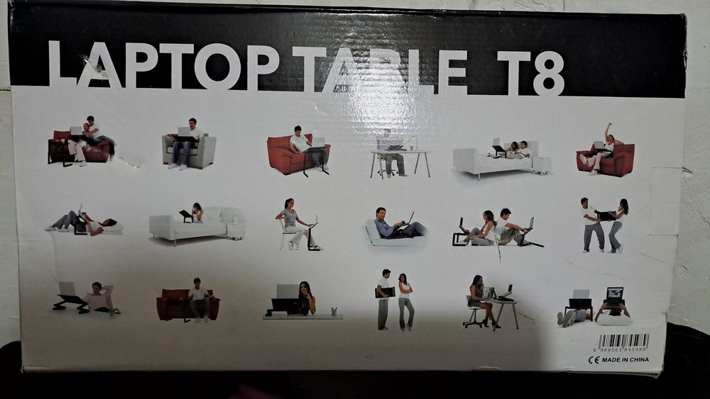 Столик трансформер металлический для ноутбука