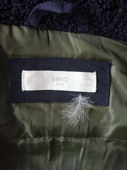 Зимно яке Mango с естествен пух за момче на  7 години