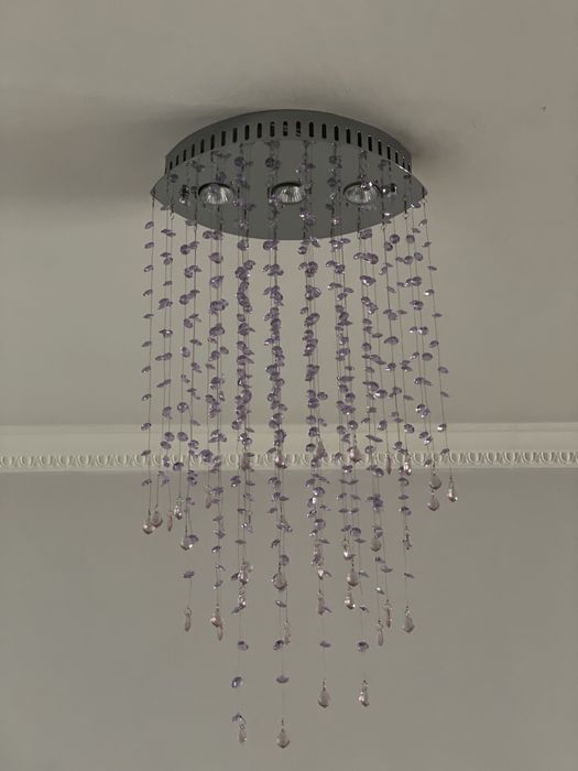 Люстры хрустальные, 2шт