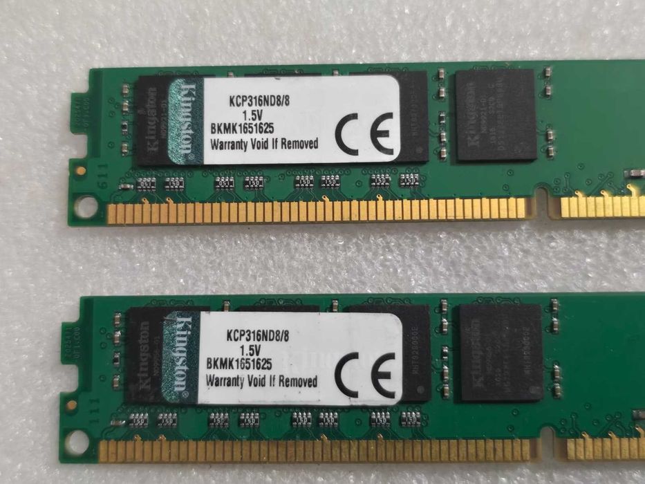 Kit memorie RAM desktop Kingston 16GB (2 x 8GB) DDR3 1600MHz
