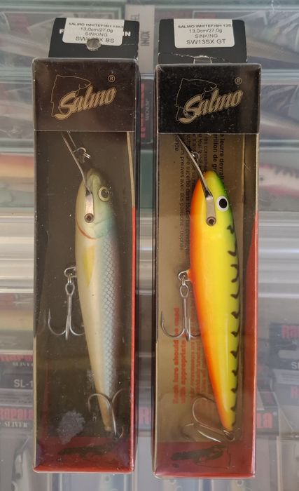 Воблери Salmo Whitefish 13 и 18см.
