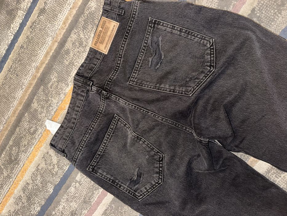 Vand blugi negri PULL&Bear model Boy friend 42 M-L