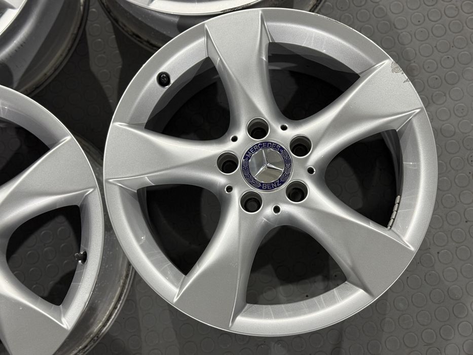 4бр. КАТО НОВИ 17” Ориг. Джанти 5х112 за -MERCEDES/др- 7.5Jx17, ET52.5