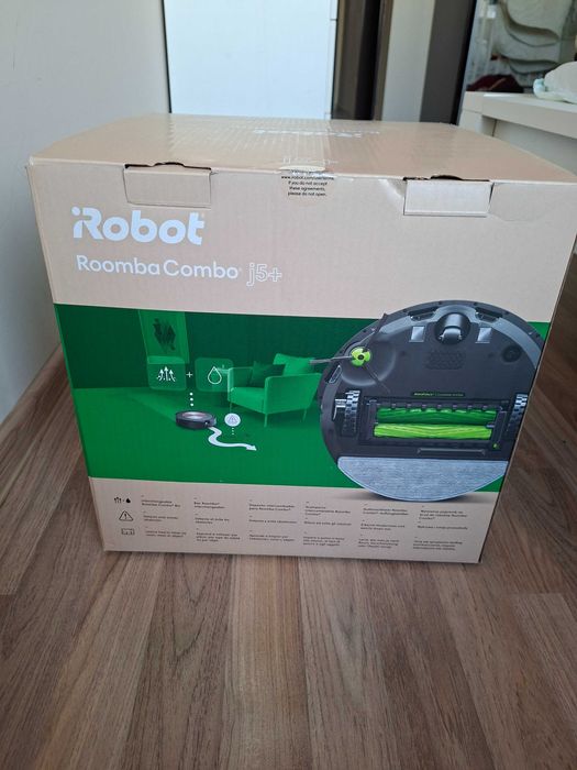 Робот прахосмукачка с моп iRobot Roomba Combo j5+