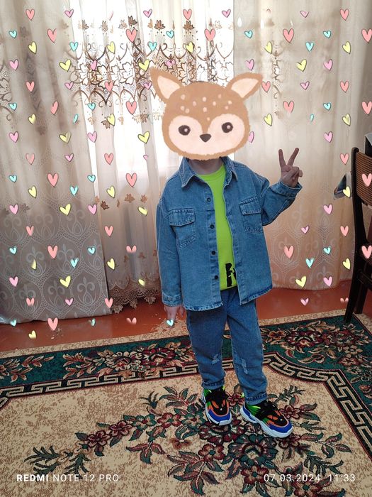 Двойка джинсовая