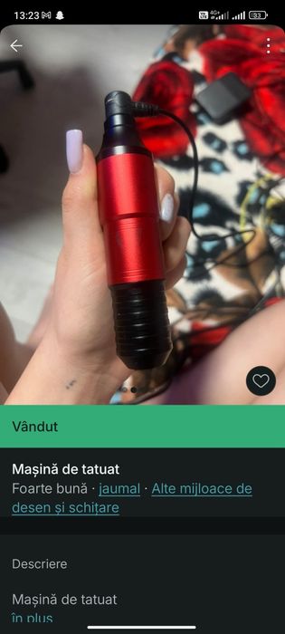 Mașină de tatuat Jeumel
