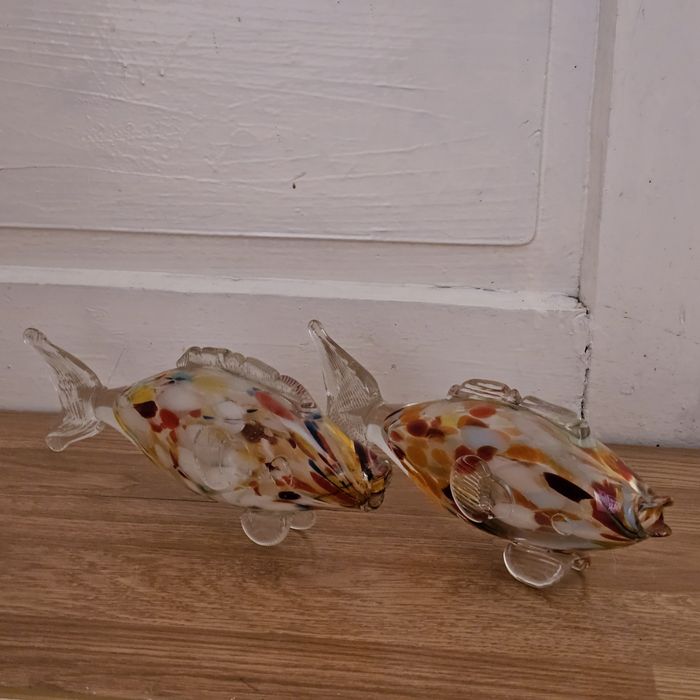 Peste de sticla stil Murano
