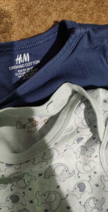 Лот дрехи за момче, детска хавлия, детски халат, размер 86/92см