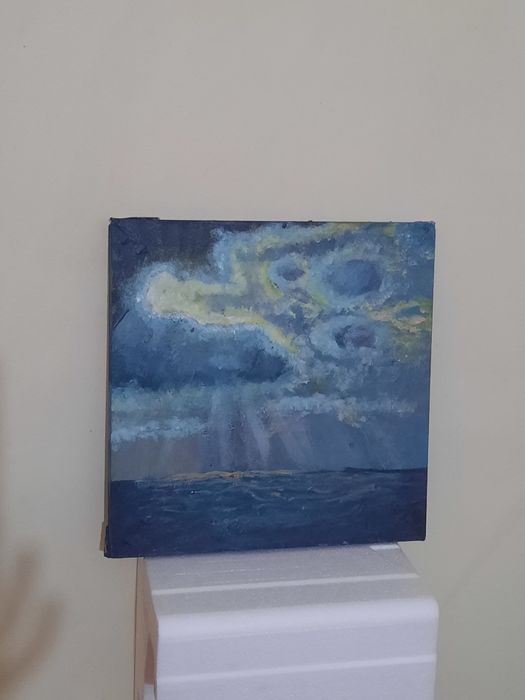 Картина "Пробивающиеся лучи"