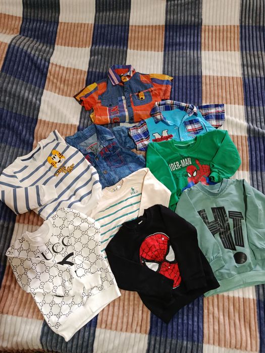 Кофточки на мальчика 1-2 года.