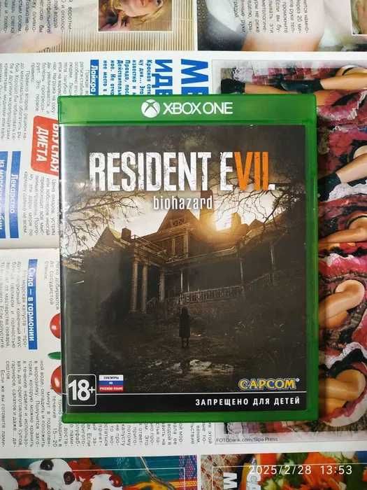 Xbox One S X Series X икс бокс resident evil
