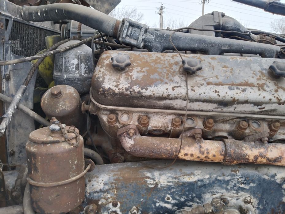 Маз тягач на разбор