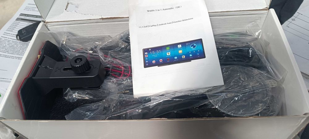 Автомобилна Мултимедия за кола с камера, 11.3 инча, вграден GPS, W60N