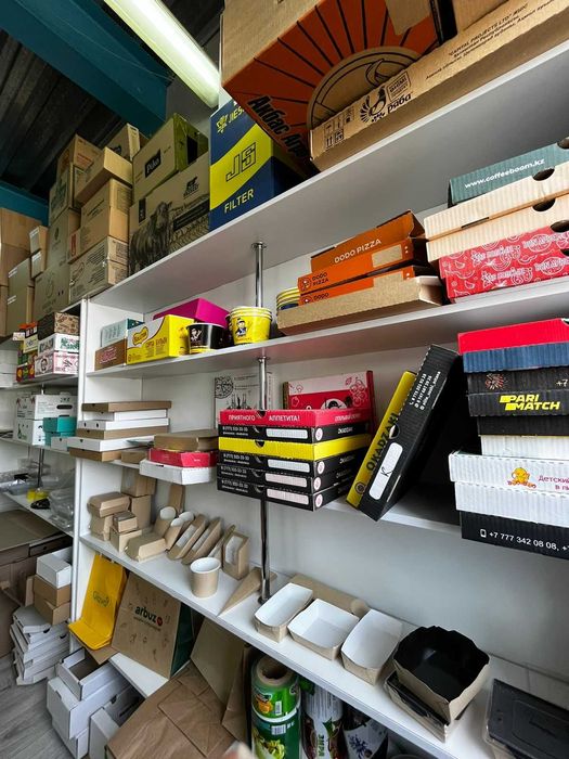 Коробки для пиццы, печенье с логотипом