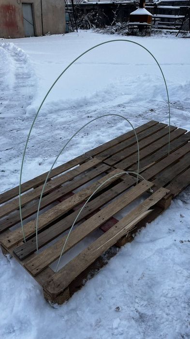 Дуги для парника из стеклопластика