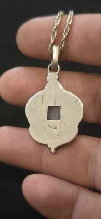Lant si pandant argint piatra Lunii