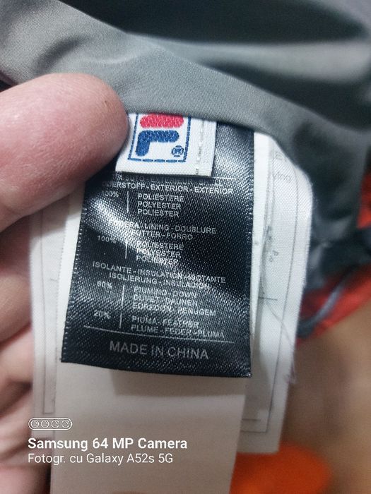 Geaca cu puf,Fila,masura 52