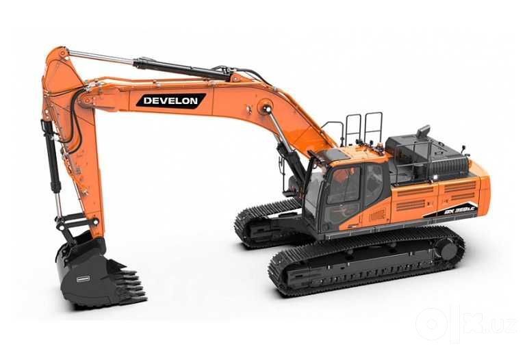 DEVELON (DOOSAN) DX360LCA-7M — мощный гусеничный экскаватор