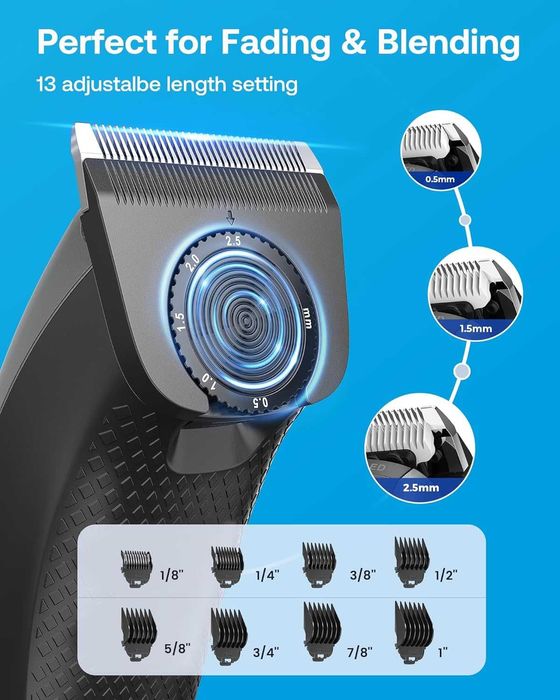 Безжична 2 в 1 многофункционална машинка за подстригване GLAKER