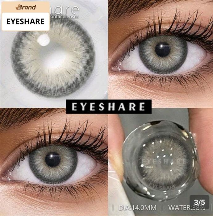 Цветни лещи и  разтвор