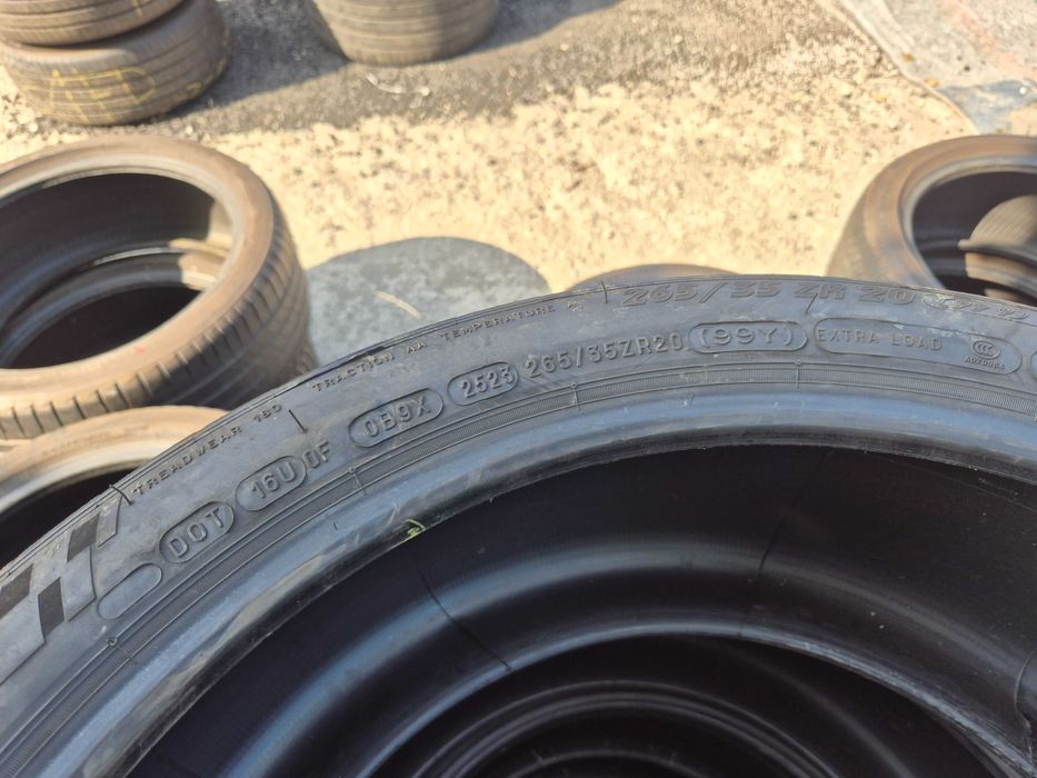 2 Anvelope de VARA - 265/35/20 99Y XL - Michelin CUP 2 - APP NOI - DOT 2023 !