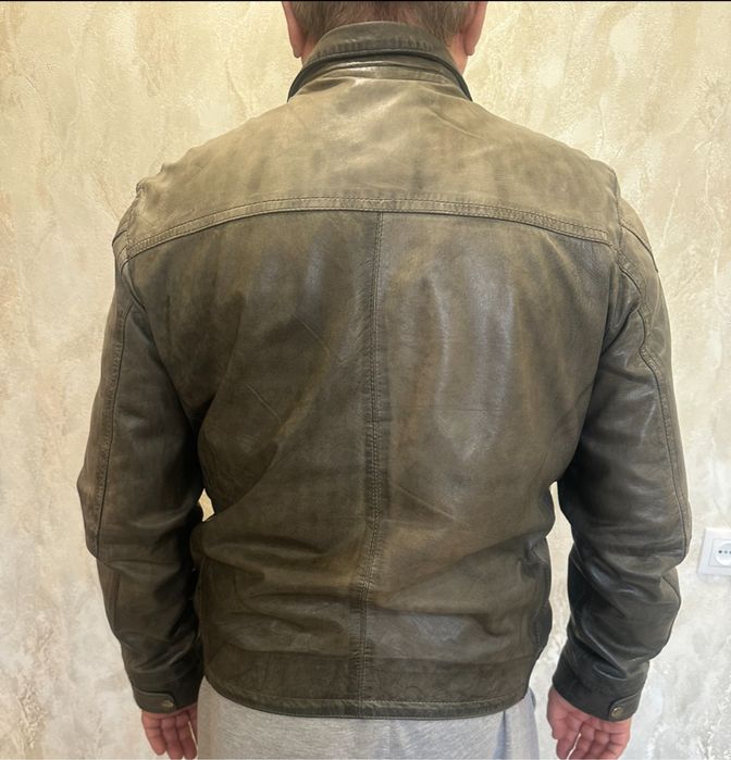 Куртка кожаная мужская