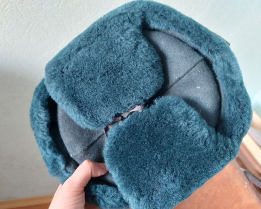 Шапка-ушанка офицерская