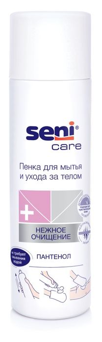 Пенка для мытья и ухода за телом.