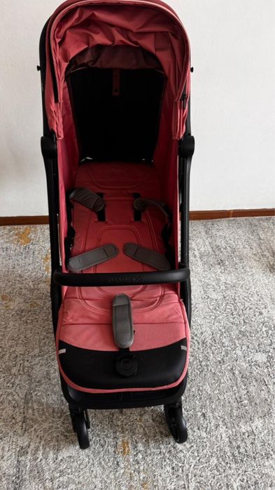 Коляска Kinderkraft Nubi2 в розовом цвете