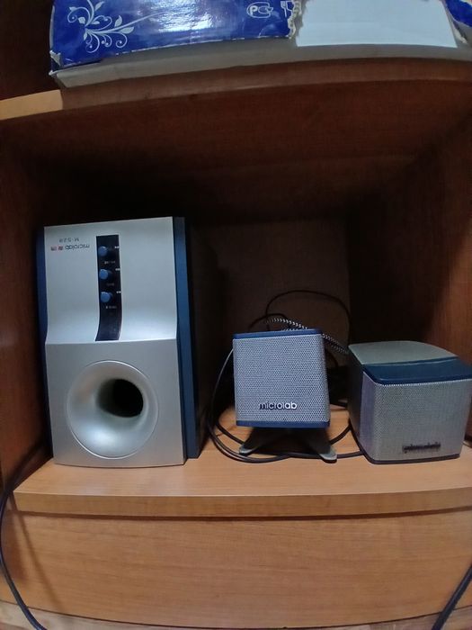 Колонки с сабвуфером микролаб