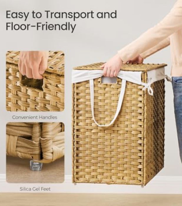 Сгъваем кош за пране 200L SONGMICS