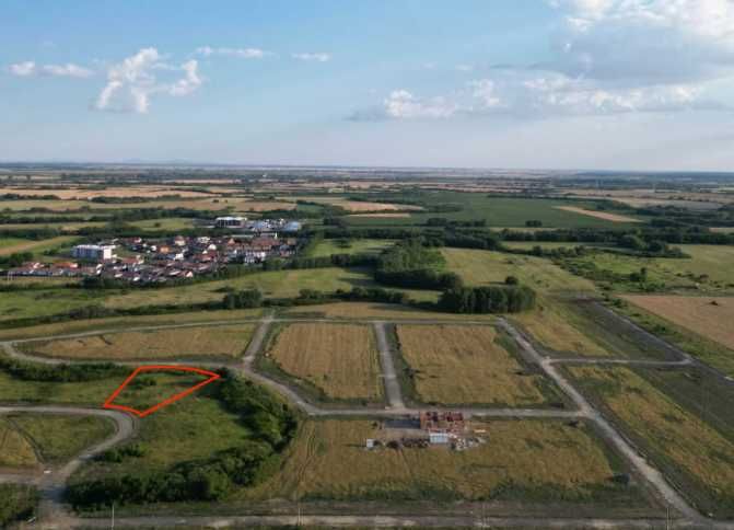 PARCELĂ 1002mp, intravilan, 60.000euro, Moșnița-Nouă/Armonia, TOATE utilitățile, acte la zi, persoană fizică, poziționare perfectă, zonă în dezvoltare