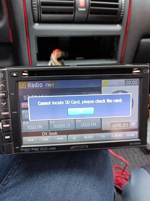 Cd Player auto 2 din Alpine ine-s900r 2din