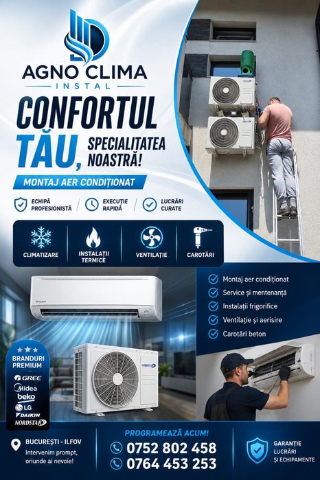 Montaj aer conditionat