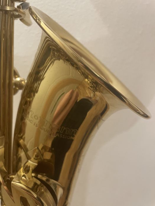 Saxofon alto  foarte putin utilizat aproape nou