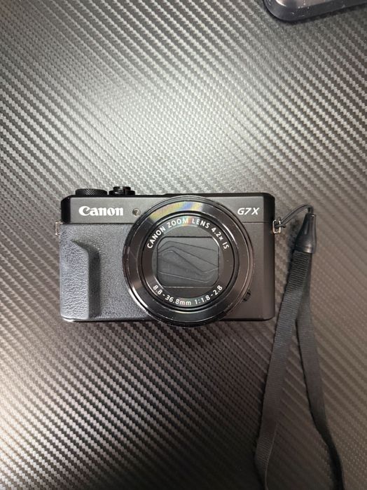 Canon PowerShot G7 X Mark II – Black – Отлично състояние