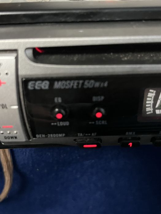 Pioneer DEH-2800MP MP3 4x50W perfect funcțional