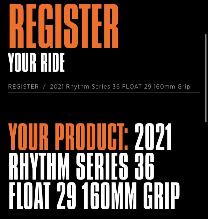 Fox 36 Rhythm Float 29’